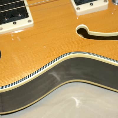 Ktone 5003N Hollow Body Guitar Natural image 6
