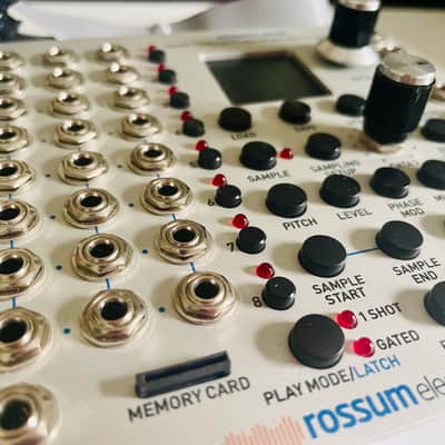 Rossum Electro-Music Assimil8or Multi-Timbral Phase Modulation Sampler Eurorack Module 2016 - 2021 - Silver image 2