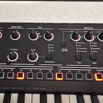 Roland JD-Xi 37-Key Analog/Digital Crossover Synthesizer 2015 - Present - Black image 5