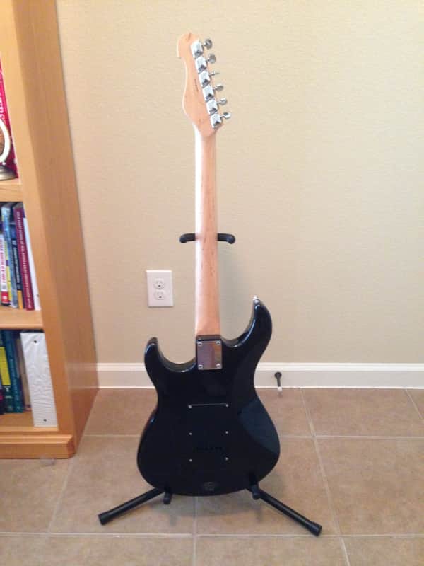 Yamaha EG112 C2 Black Sparkle Electric Guitar | Reverb