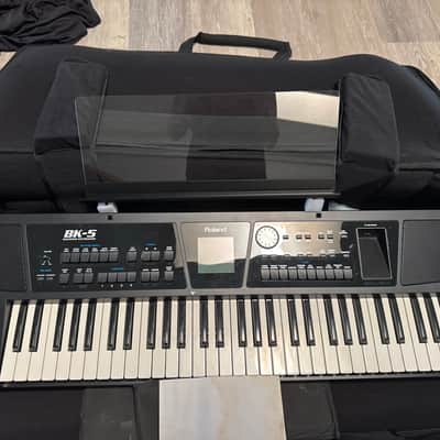Roland BK-5 61-Key Backing Keyboard 2012 - Present - Black image 2