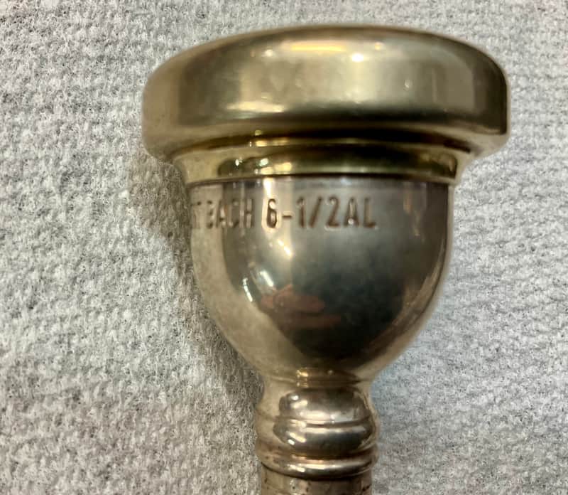 Vincent Bach 6-1/2AL Trombone Mouthpiece Small Shank image 1
