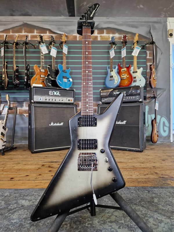 Greco MTX-85 Explorer Refinished Relic SilverBurst 1984 Electric