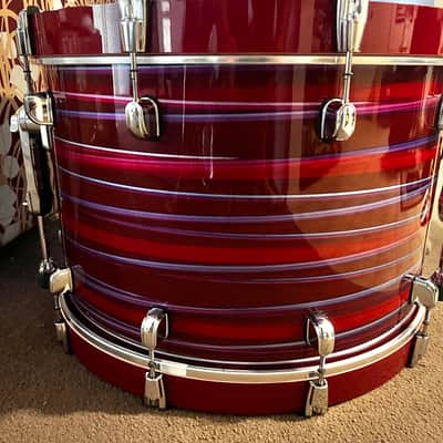 Tama Starclassic Walnut/Birch Bass Drum 22” x 14” in Lacquer Phantasm Oyster 2025 - Lacquer Phantasm Oyster image 10