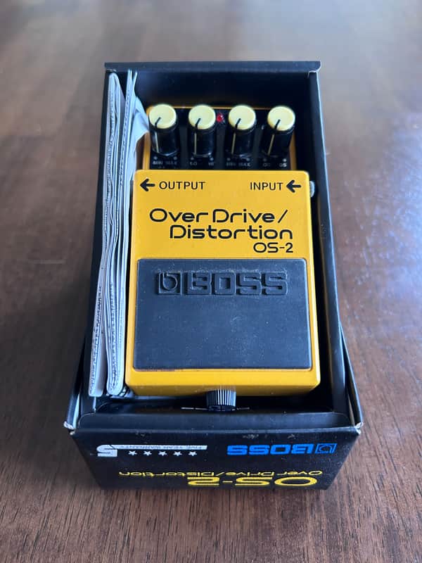 Boss OS-2 OverDrive/Distortion Pedal image 1