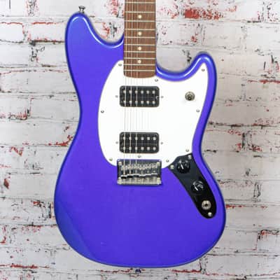 Squier - 2018 Bullet Mustang HH Electric Guitar Imperial Blue w/Bag - USED image 1