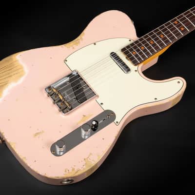 2021 Fender Custom Shop ‘67 Telecaster Heavy Relic - Shell Pink | USA Vintage 1967 CBS Ära Reissue Esche Korpus 3,23kg | CoA OHSC Bild 6