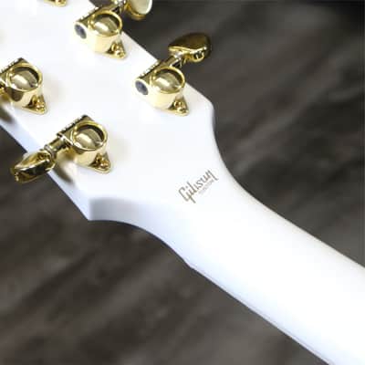 B-Stock Gibson Custom Les Paul Custom - Gloss Alpine White image 11