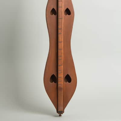 G.E. Thomas 3-String Appalachian Dulcimer, c. 1950s, brown gig bag case. image 1