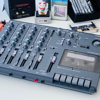 Serviced TASCAM Portastudio 414 4-Track Cassette Recorder - With New Power Supply & Vintage Tape - G275 image 2