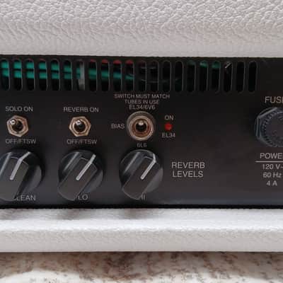 Mesa/Boogie Triple Crown TC-100 Tube Amp Head – Custom White Finish image 12