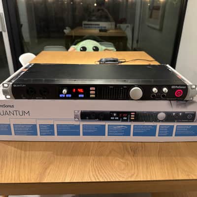 PreSonus Quantum Thunderbolt Audio Interface 2010s - Black image 1