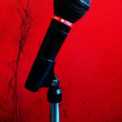 Vintage 1990's Audio-Technica Pro 4L dynamic cardioid microphone Low Z w mic clip image 9