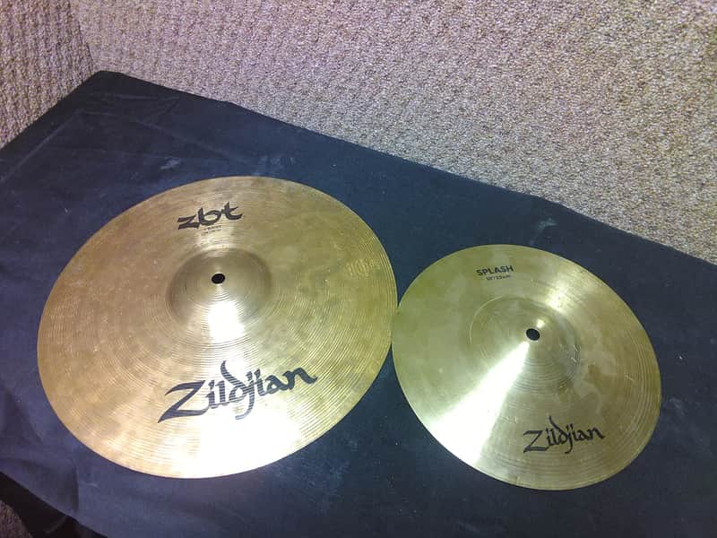 Zildjian Cracked 10" splash/14" Crash Cymbal image 1