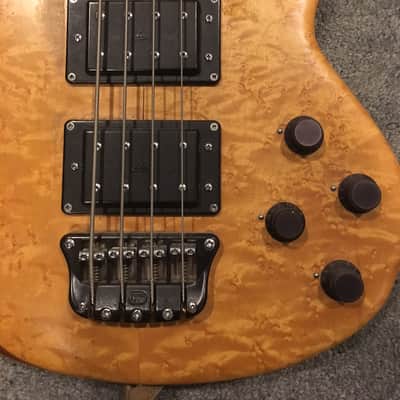 Wal Wal Bass - Mk 1 early 90's Birds-Eye Maple image 4