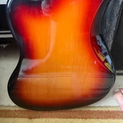 Fender Jazzmaster body Mid-90’s - 3 color Sunburst w/S. Duncan 1/4 lb pickups image 2