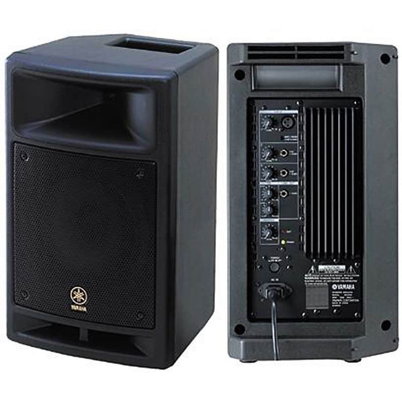 ヤマハ　パワードスピーカー　ＭＳＲ１００　ペア Yamaha MSR100 8