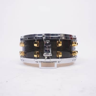 YAMAHA | MAPLE CUSTOM | SNARE DRUM | 14" x5.5" | BLACK LACQUER-14" x 5.5" image 2