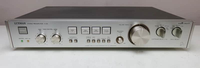 LUXMAN C-02 INTEGRATED PREAMPLIFIER ( PRE-AMP ) FULLY SERVICED RECAPPED image 1