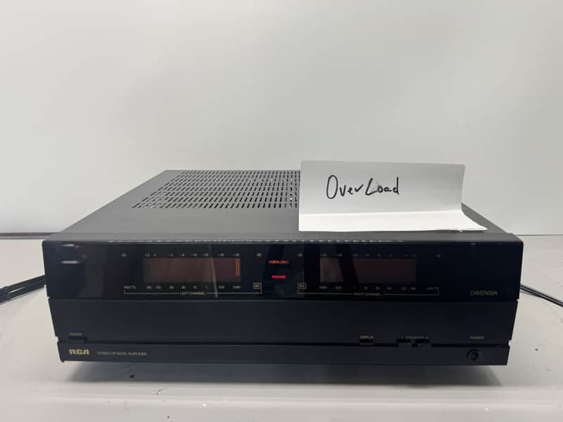 RCA MPA120 Power Amplifier Home Audio Parts Repair As Is Not Working