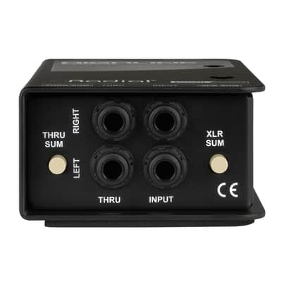 Radial Engineering Highline Stereo Passive Line Isolator with 1:1 Transformers, Sum Switch, and Ground Lift image 4
