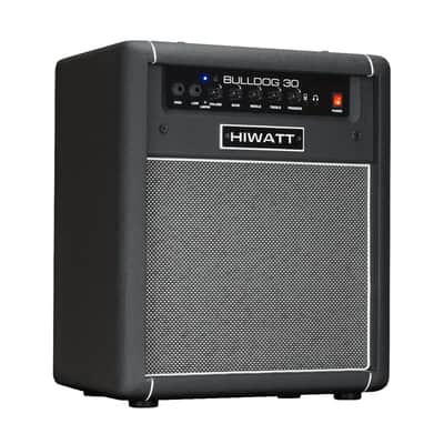 Hiwatt Bulldog 30 30-Watt 1x10 Practice Bass Combo Amplifier - Black image 1
