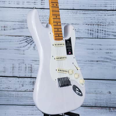 *DEMO* Fender American Ultra Luxe '50s Stratocaster® | White Blonde image 5