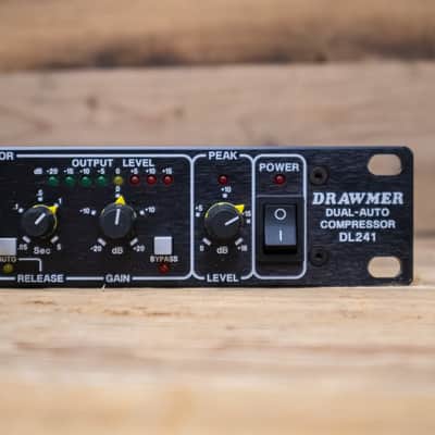 Drawmer DL241 Stereo Auto Compressor Limiter Audio 2-Channel DL-241 U286216 image 3