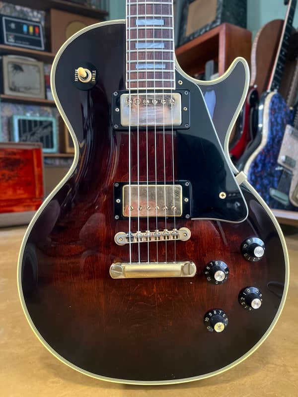 1980s Greco EGC68-50 Violin Sunburst MIJ Les Paul Custom w/ Original Electronics, F.G.T. Hardware & Hardshell Case image 1