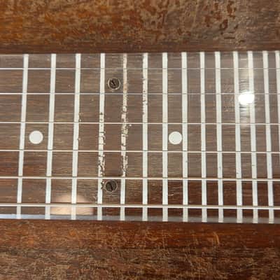 Vintage 1950s Electromuse Lap Steel Electric Guitar Natural image 4