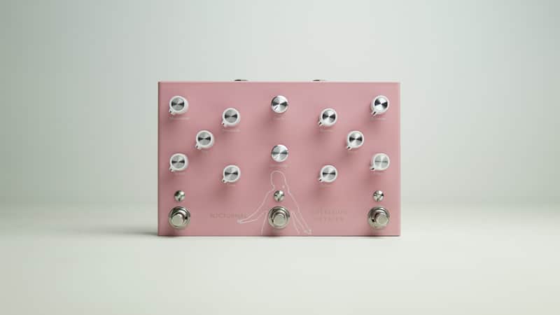 Collision Devices Nocturnal Reverb, Delay & Dynamic Trem, NEW, LTD Edition Pink (Authorized Dealer) image 1