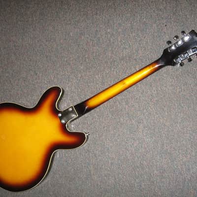 Vintage 60's Kent Hollow Body "335" with Bigsby image 5