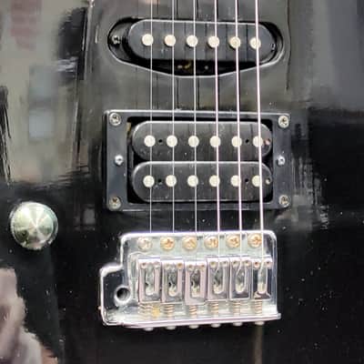 Aria Pro II Magna Series Left Handed Guitar with Hard Shell Square Case image 8