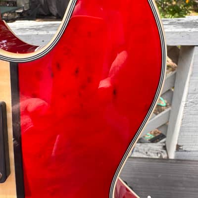 Firefly FF338, $200 David Allen P51 Humbuckers, pro locking tuners image 5