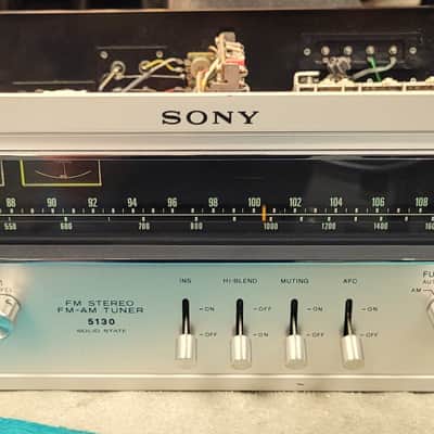 Vintage 70s SONY ST-5130 AM/FM Stereo Tuner image 10