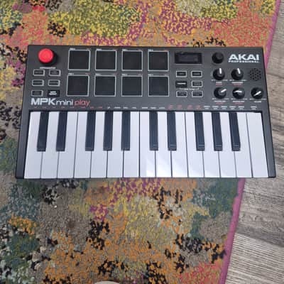Akai MPK Mini Play Portable 25-Key MIDI Controller 2018 - Present - Black