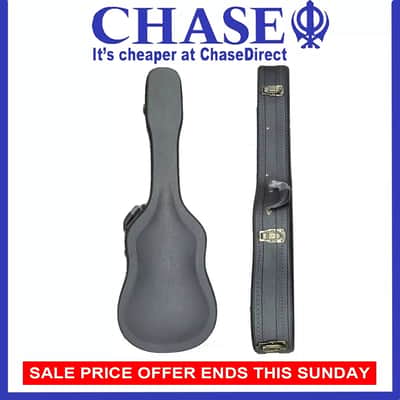 Chase Deluxe Electric Guitar Hard Case - Woodshell Case for Electric Guitar~~ image 1
