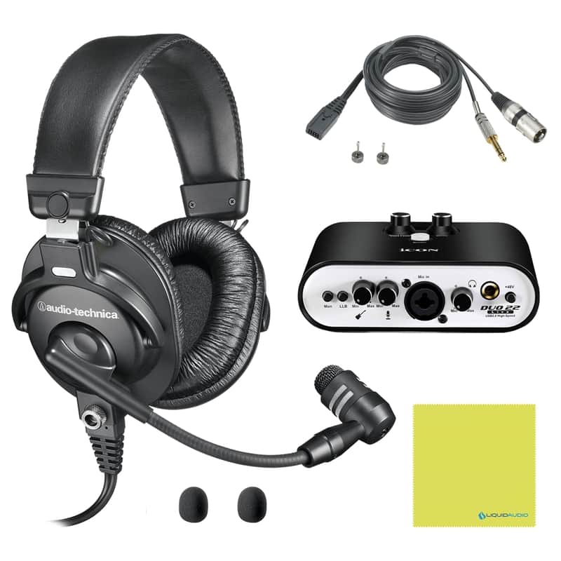 Liquid Audio Audio Technica BPHS1 Broadcast Stereo Headset | Reverb