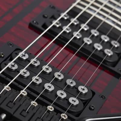 Schecter Synyster Standard Plus Electric Guitar - Transparent Deep Red image 4