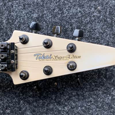 Tokai Japan Super Edition Flying V 1982 White | Reverb