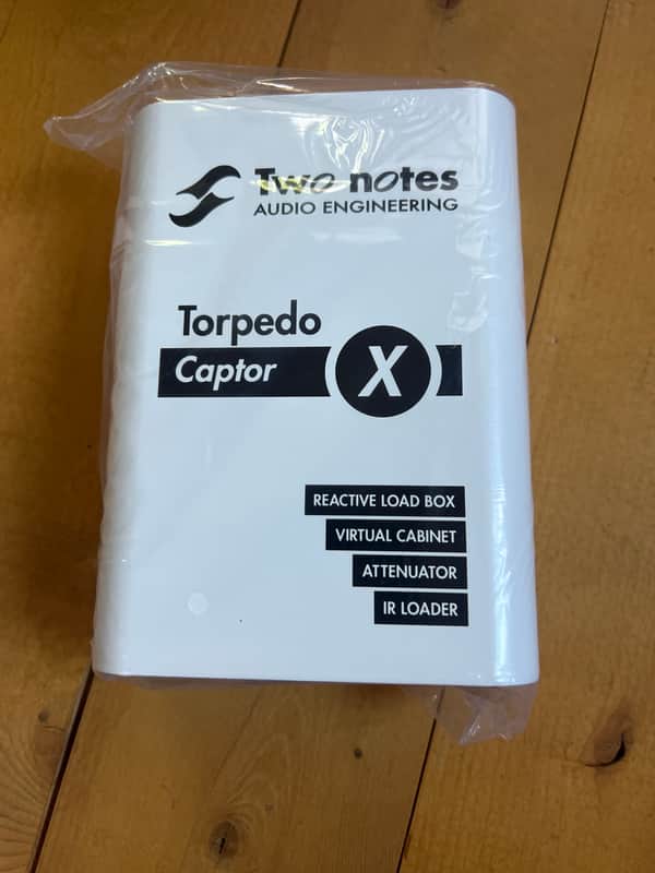 Two Notes Torpedo Captor X 16ohm Stereo Reactive Load Box / Attenuator 2020 - White image 1