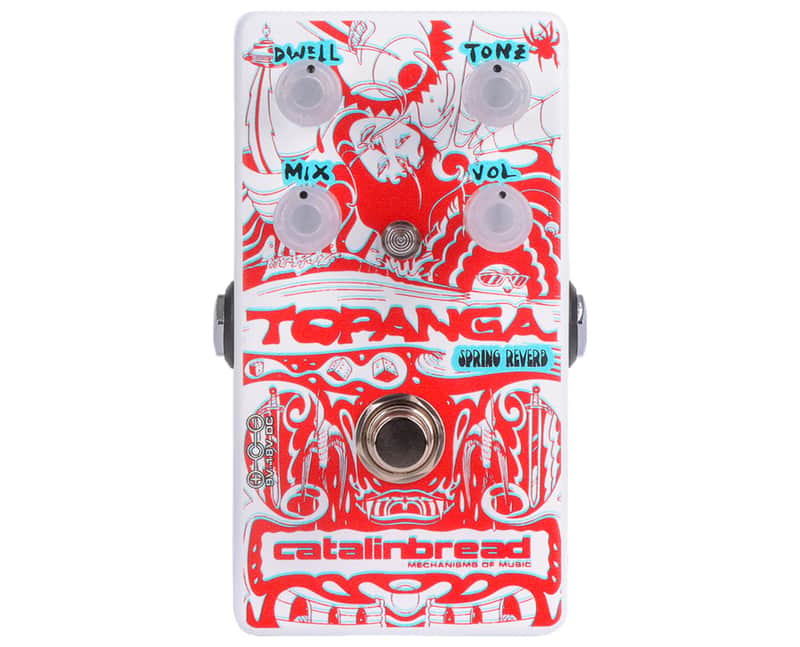 Catalinbread Limited Edition Topanga Spring Reverb Pedal - 3D Edition - Open Box image 1