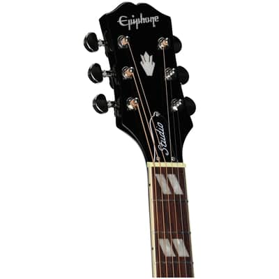 Epiphone Hummingbird Studio, Antique Natural, with Gig Bag image 9