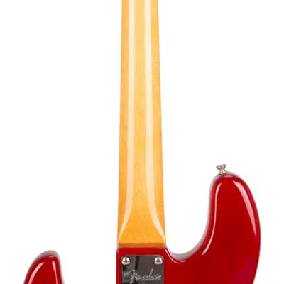 2019 Fender Ltd Ed Rarities Flame Ash Top Jazz Bass Guitar, Plasma Red Burst, US1907XXXX image 7