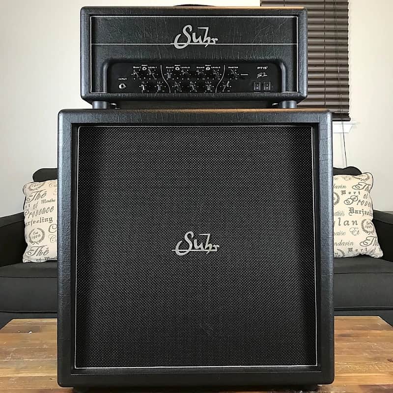 Suhr PT15 Pete Thorn Signature 3-Channel 15-Watt 2x12" Guitar Amp Half Stack image 1