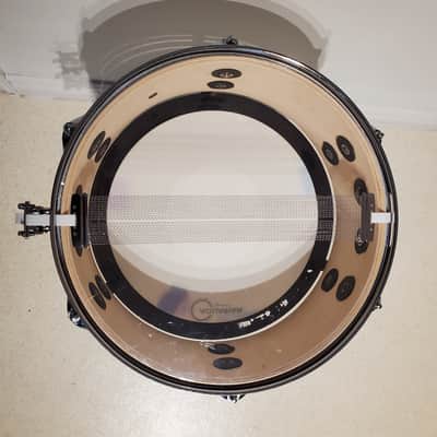 BURGUNDY Snare Drum 14"x5" - Motown 6 Lug - Gorgeous Ultra Clean image 4