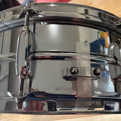 Pearl 14” x 5” Mirror Chrome Steel Shell Snare Drum image 4