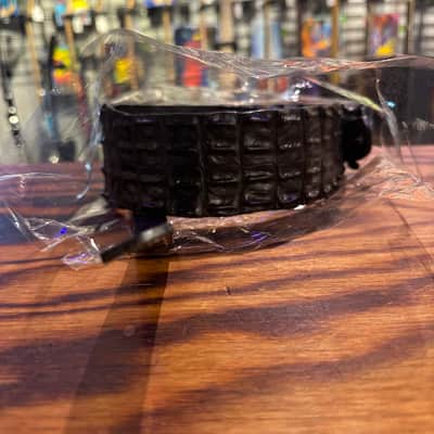 John Richard Smith Exotics Custom Australian Genuine Crocodile Guitar or Bass Strap image 1