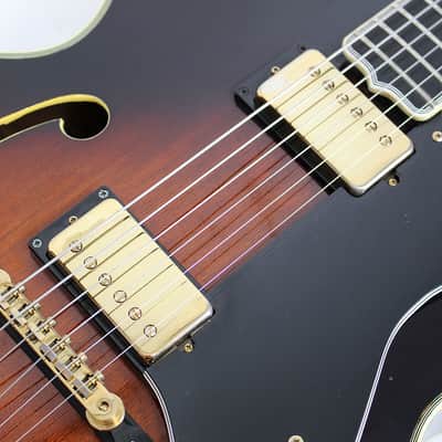 Rare 1982 Epiphone Emperor-F Archtop Electric Guitar Sunburst image 9