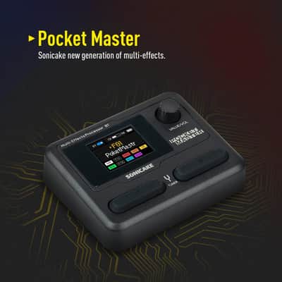 Sonicake Pocket Master Multi-Effects Pedal Stereo Guitar Modeling IR Cabinets image 2